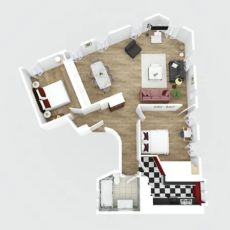 Beautiful 2 Bdr 6p Saint Germain Paris