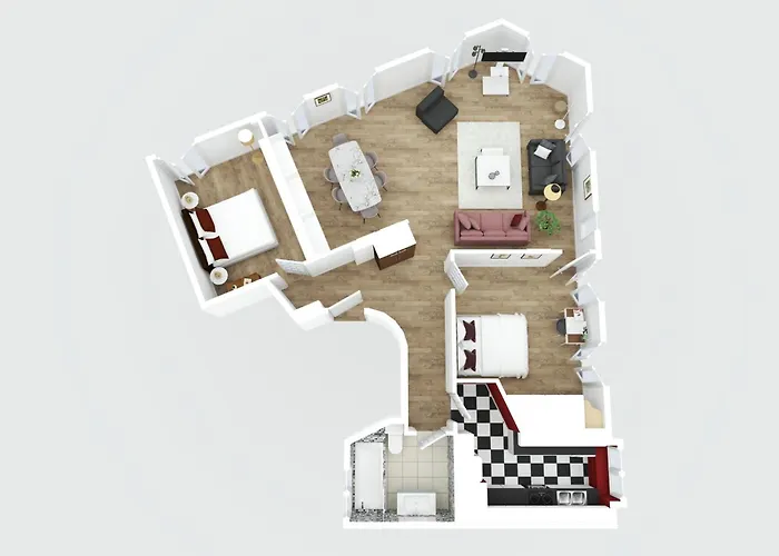 Beautiful 2 Bdr 6p Saint Germain Paris