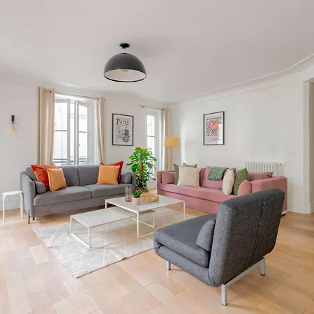 Апартаменты Beautiful 2 Bdr 6p Saint Germain